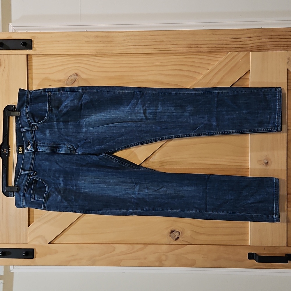 Lee | Men's Dark Wash Skinny Fit Jeans |  36×30